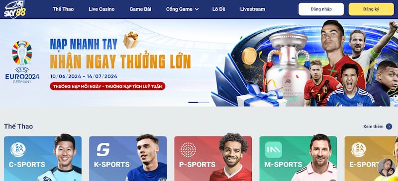 Khám phá hệ thống phần thưởng khuyến mãi của Sky88